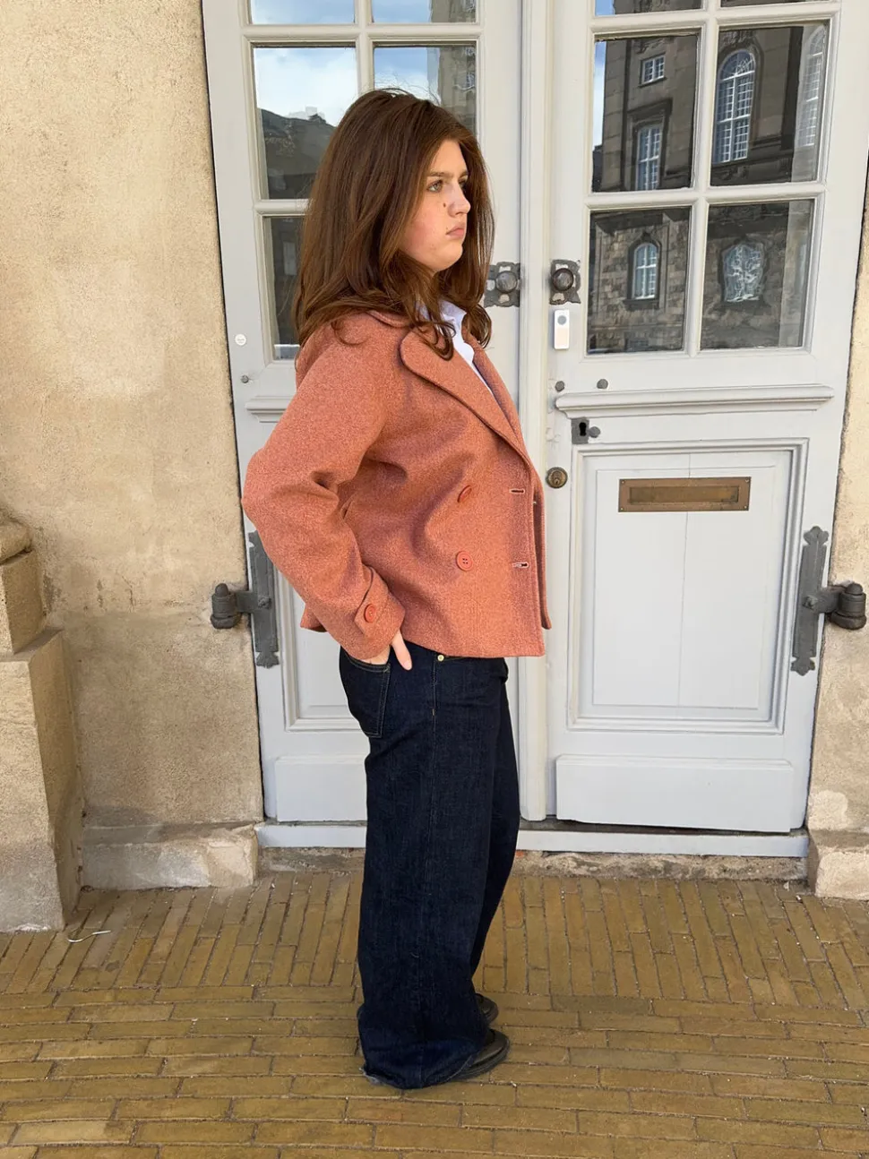 Ginalli jakke - Pink/rust