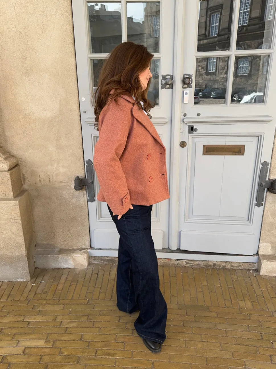 Ginalli jakke - Pink/rust
