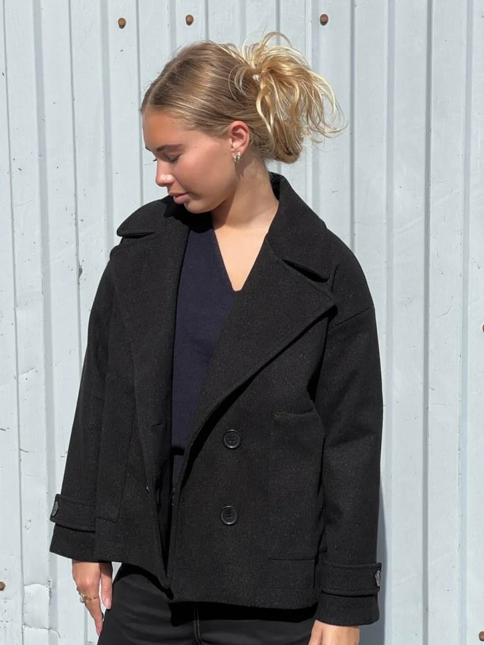 Ginalli jakke - Sort