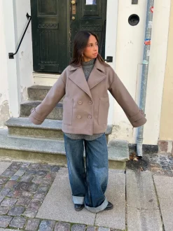 Ginalli jakke - Taupe