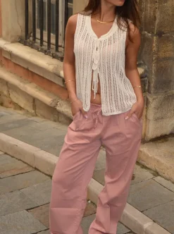 Hadil striktop - Off white