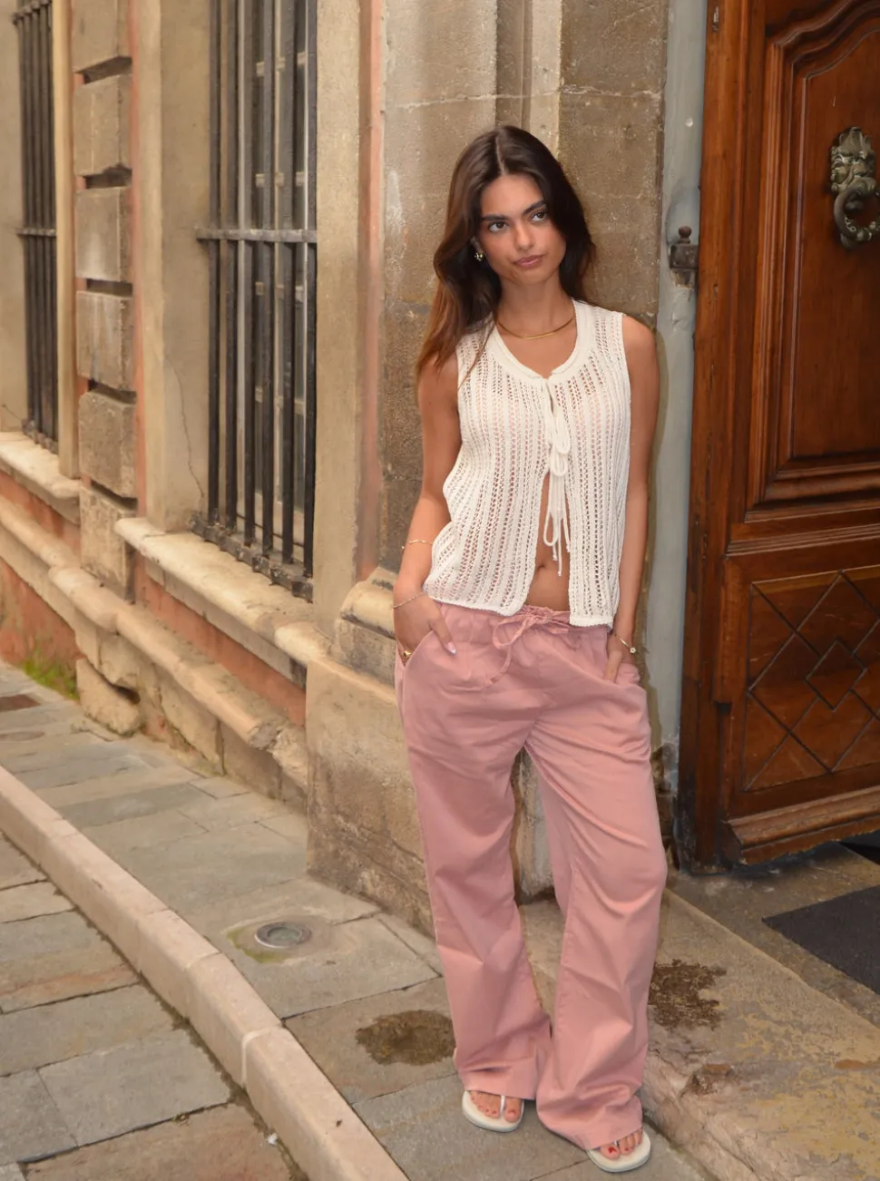 Hadil striktop - Off white