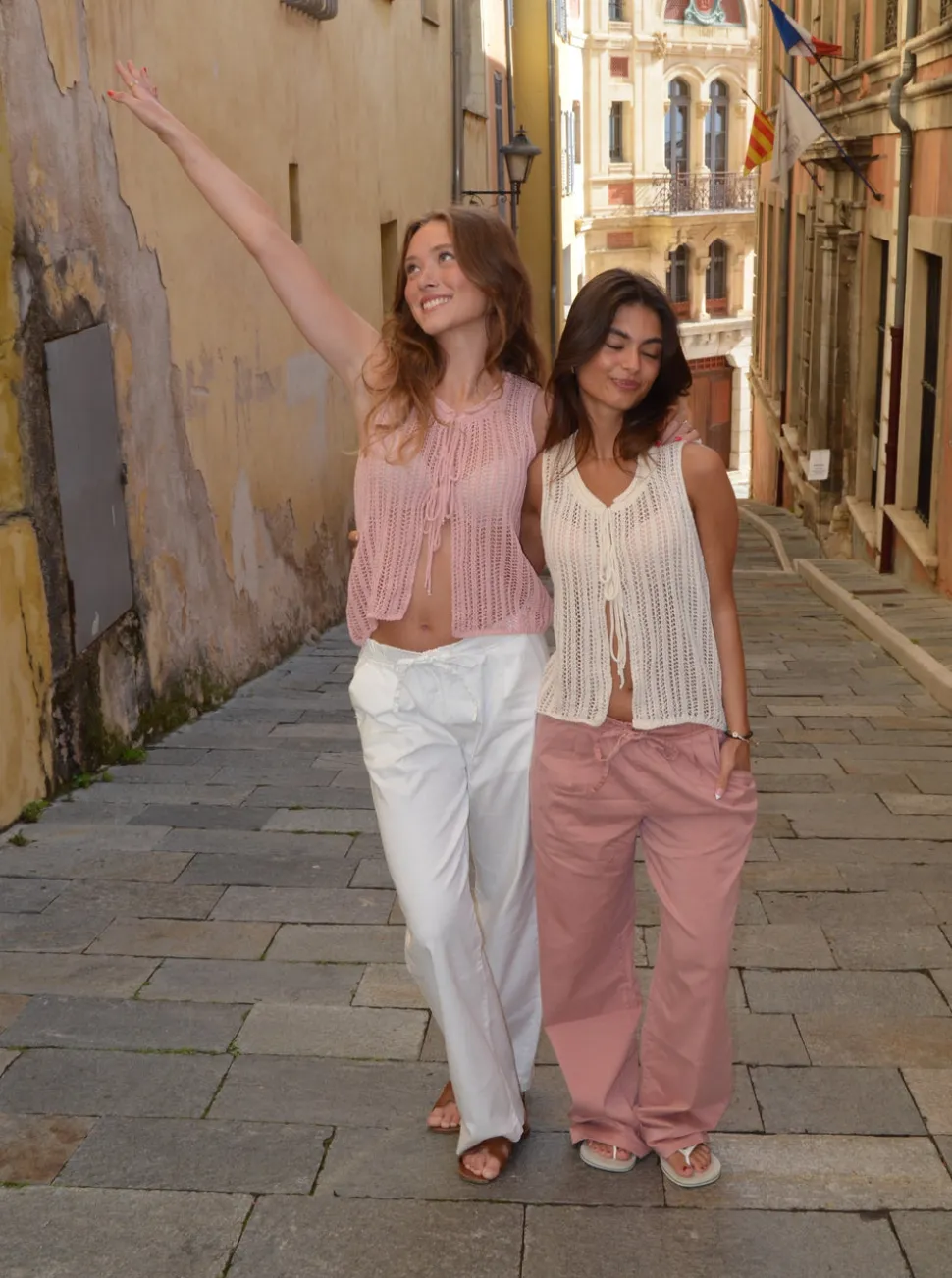 Hadil striktop - Off white