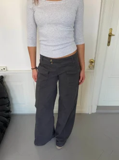 Hanna jeans - Mørkegrå
