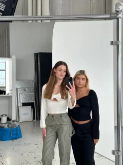 Harlow bluse - Off-white