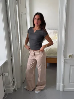 Helene suit bukser - Beige