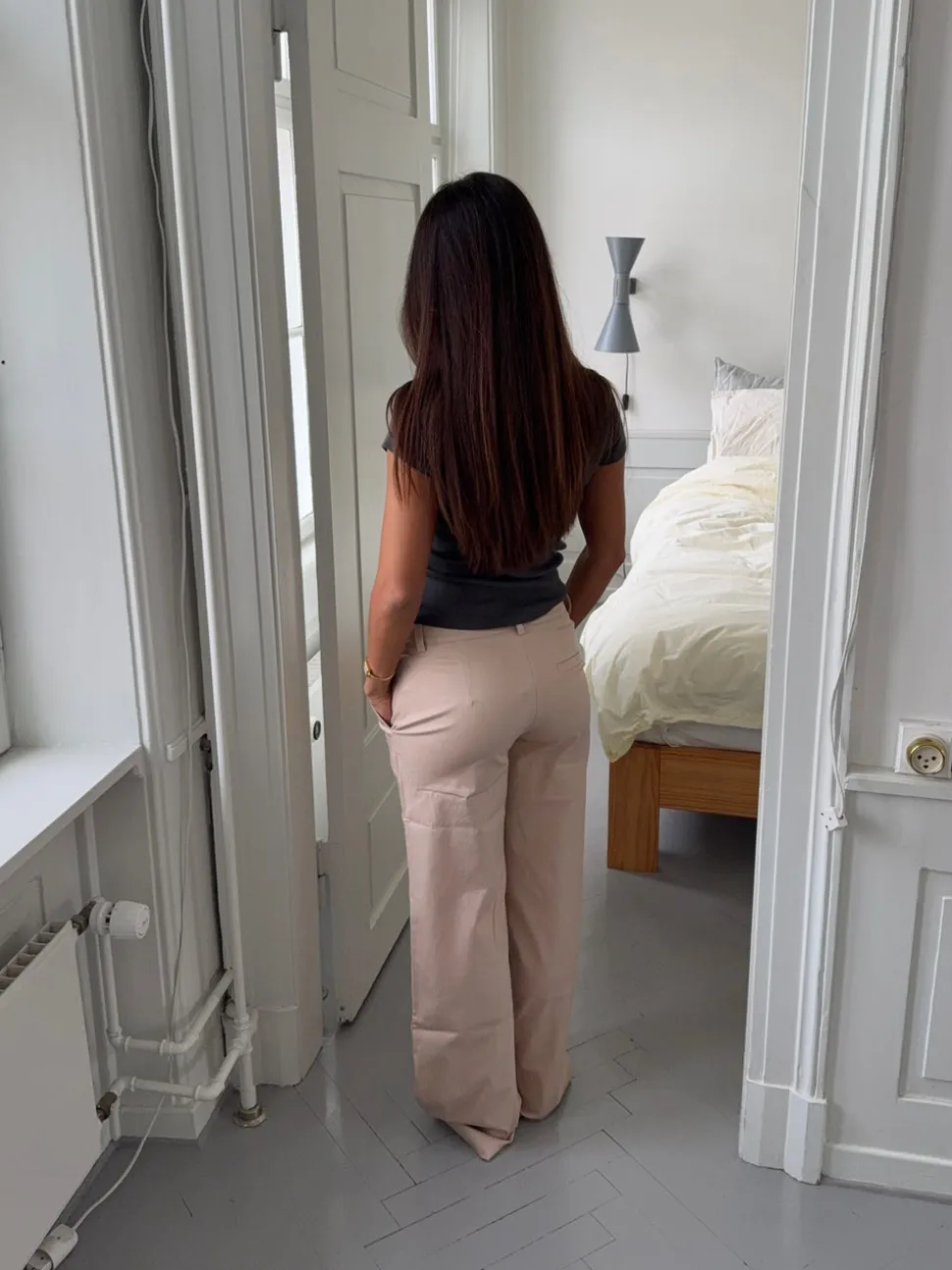 Helene suit bukser - Beige