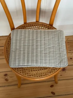 Honey computer sleeve med tern - Beige/grøn