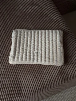 Honey computer sleeve med mønster - Beige