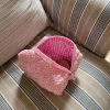 Honey lille toilettaske - Pink med små blomster
