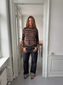 Iris strik - Multifarvet