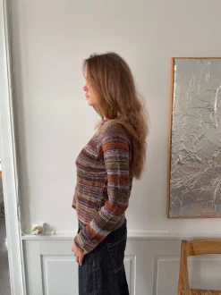Iris strik - Multifarvet