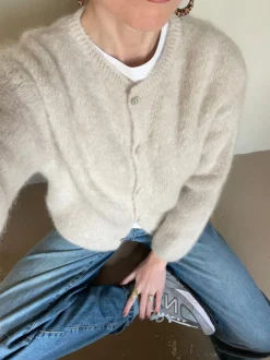 Jamilla mohair cardigan - Beige