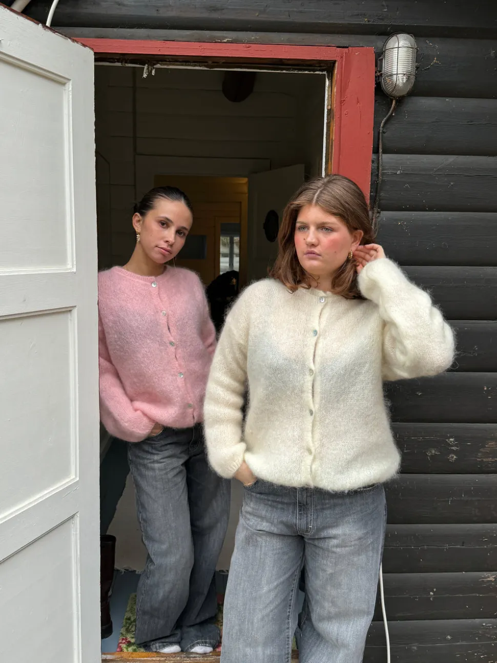 Jamilla mohair cardigan - Off white