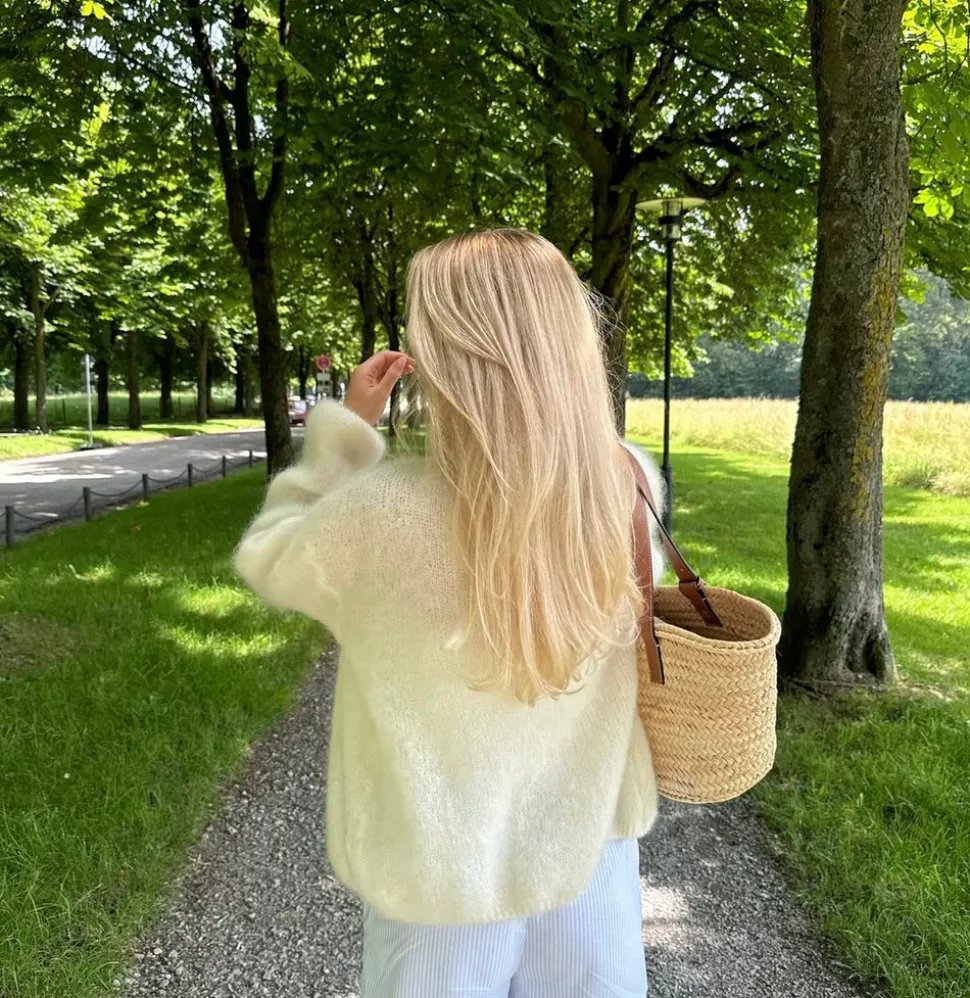 Jamilla mohair cardigan - Off white