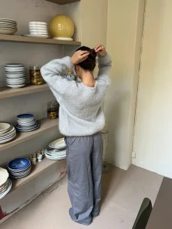 Jamilla mohair cardigan - Grå