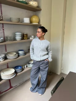 Jamilla mohair cardigan - Grå