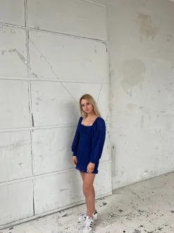 Joanna kjole - Blå