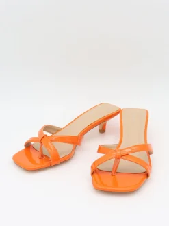 Joule sandaler med hæl - Orange