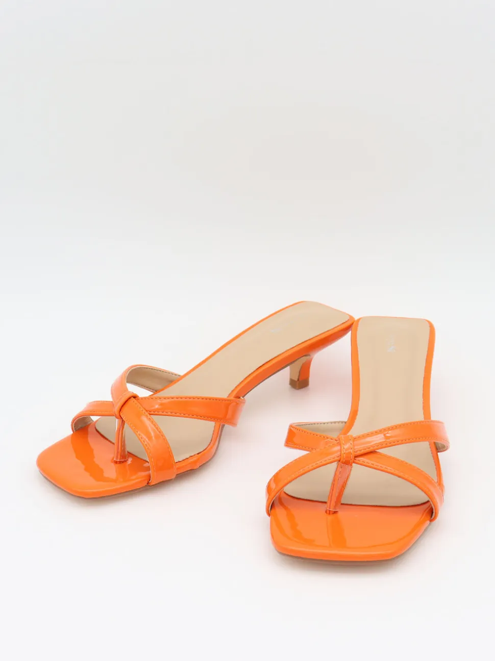 Joule sandaler med hæl - Orange