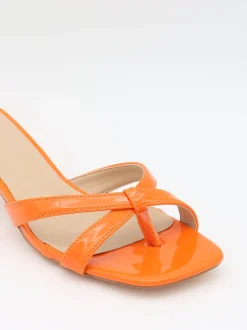 Joule sandaler med hæl - Orange
