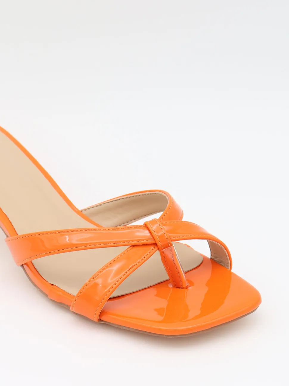 Joule sandaler med hæl - Orange