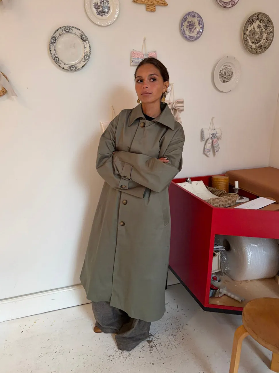 Jujava trenchcoat - Kaki
