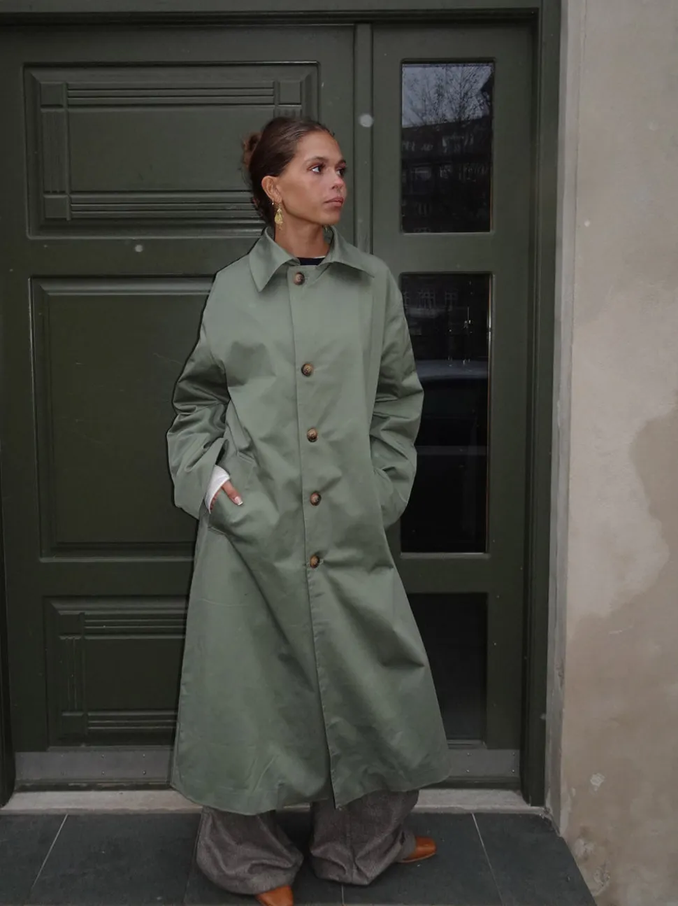 Jujava trenchcoat - Kaki