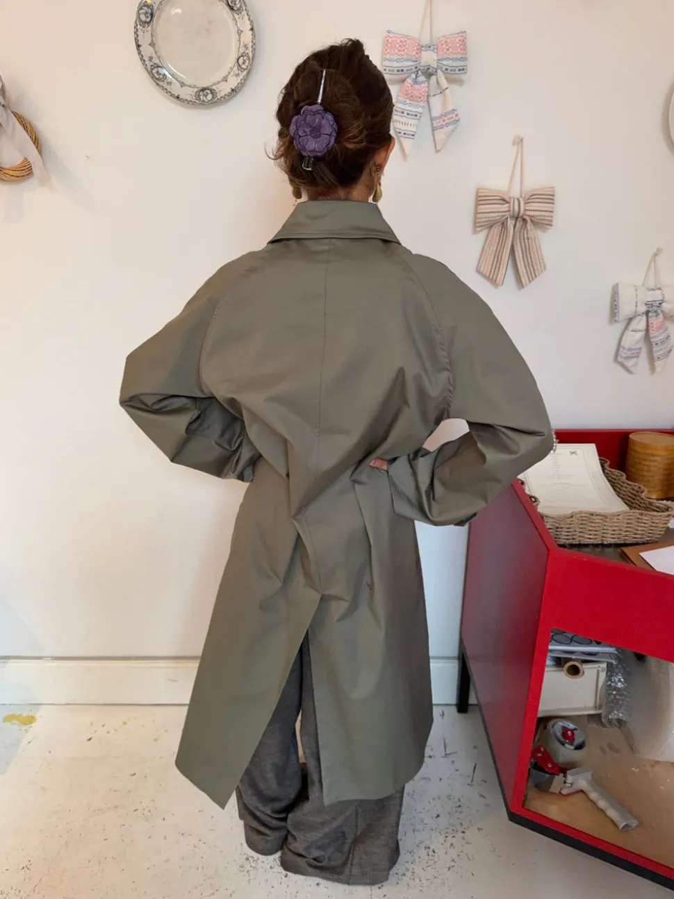 Jujava trenchcoat - Kaki