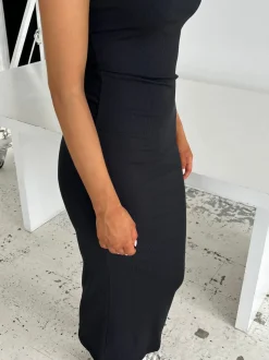 Julie tubekjole - Sort