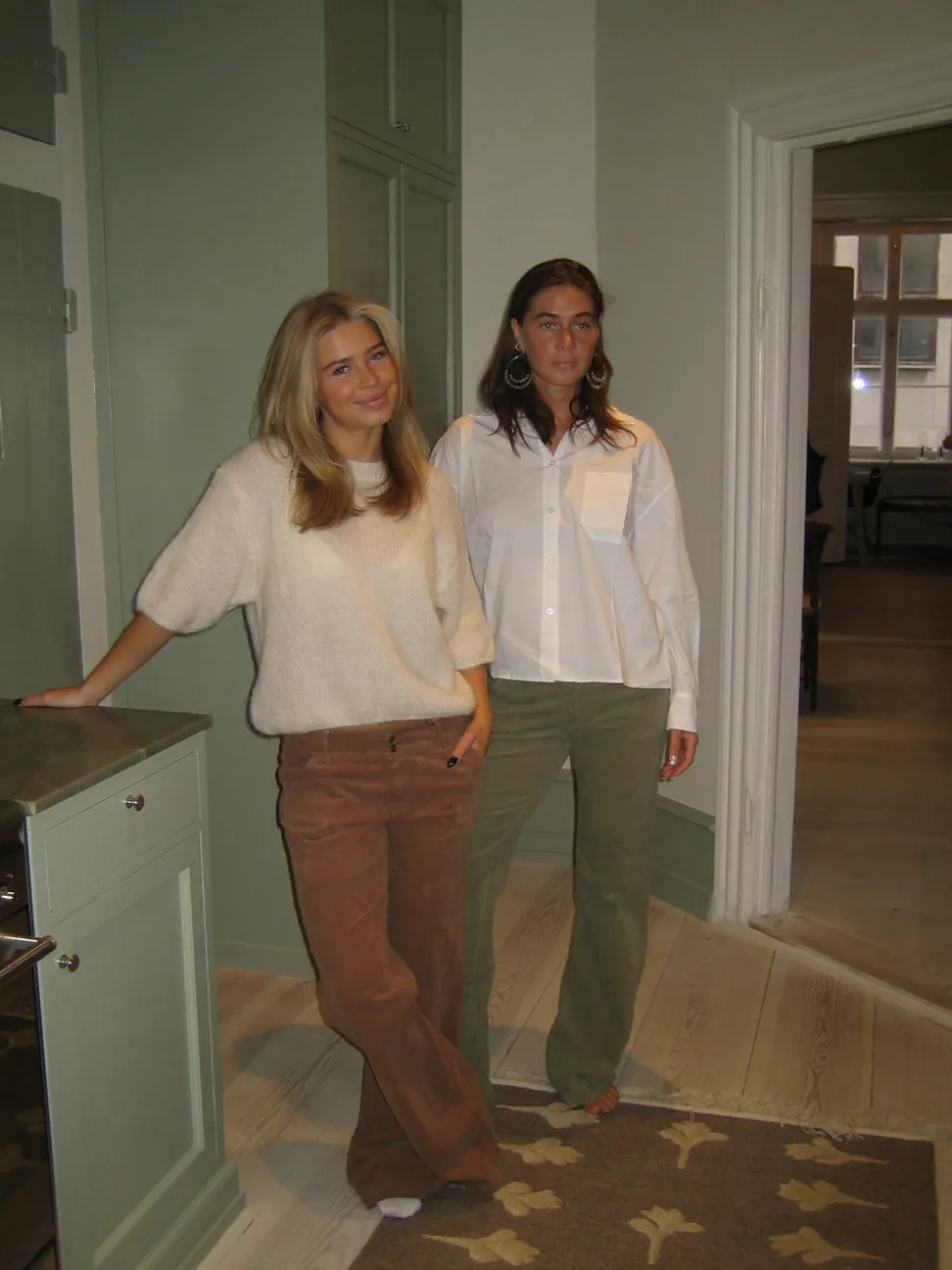 Karla fløjlsbukser - Brun