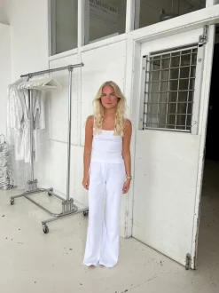 Kaya pointelle bukser - Hvid
