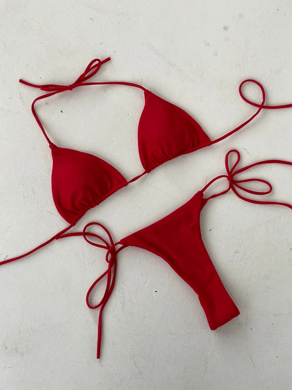 Khadija bikini - Rød