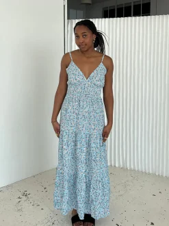 Kimora kjole - Blå