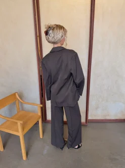 Kornelia oversized blazer - Brun