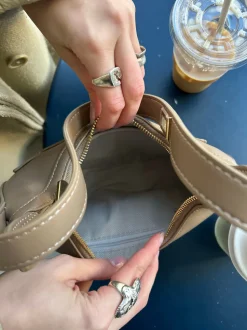Lagos taske - Beige