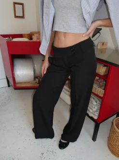 Lenoa suitpants - Sort