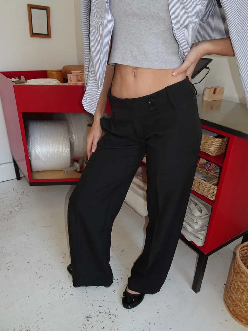 Lenoa suitpants - Sort