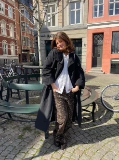 Leopard jeans