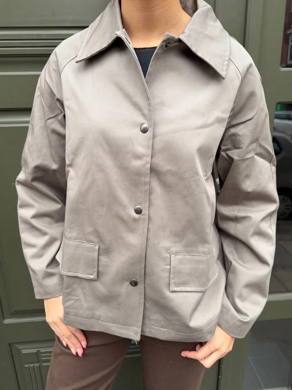 Lilja jakke - Taupe