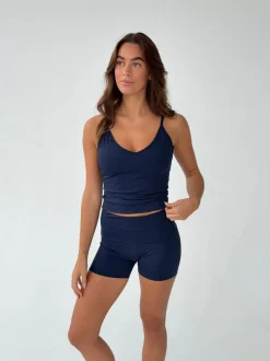 Lively v-neck tank top - Midnight