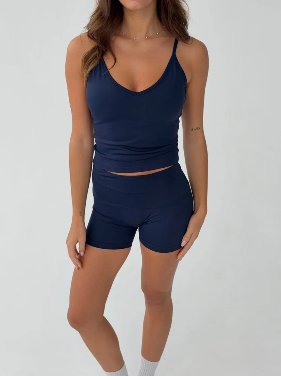 Lively v-neck tank top - Midnight