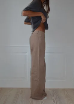 Lovia jeans - Taupe