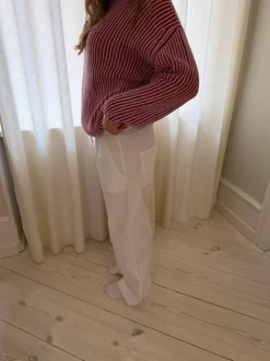 Lucille bukser med snørelukning - Hvid