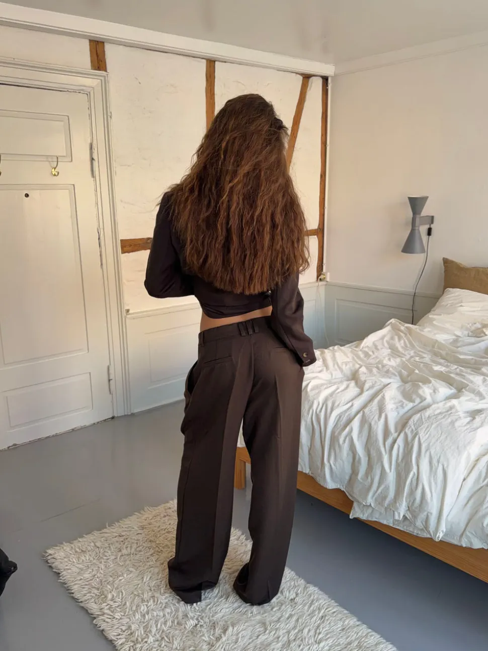 Lulo suitbukser - brun
