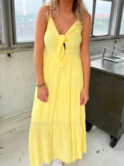 Lydia kjole - Gul