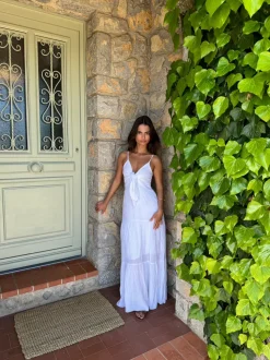 Lydia kjole - hvid