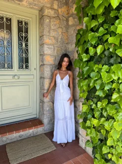 Lydia kjole - hvid
