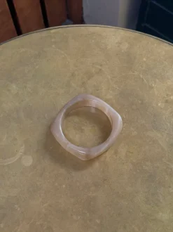 Lykke chunky armbånd - Honningfarvet