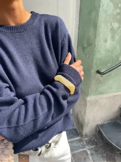 Lykke chunky armbånd - Lys honningfarvet